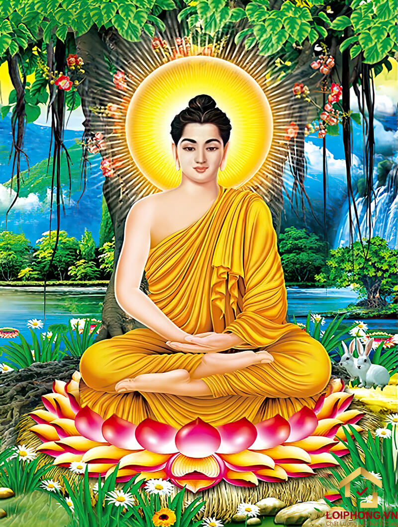 Tranh Phật Thích Ca Mâu Ni