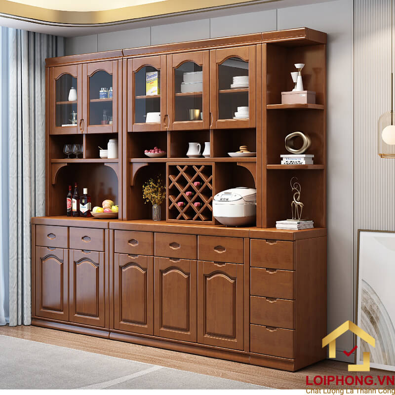 Tủ bếp gỗ