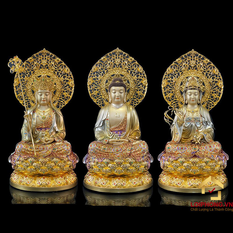 Tượng Ta Bà Tam Thánh