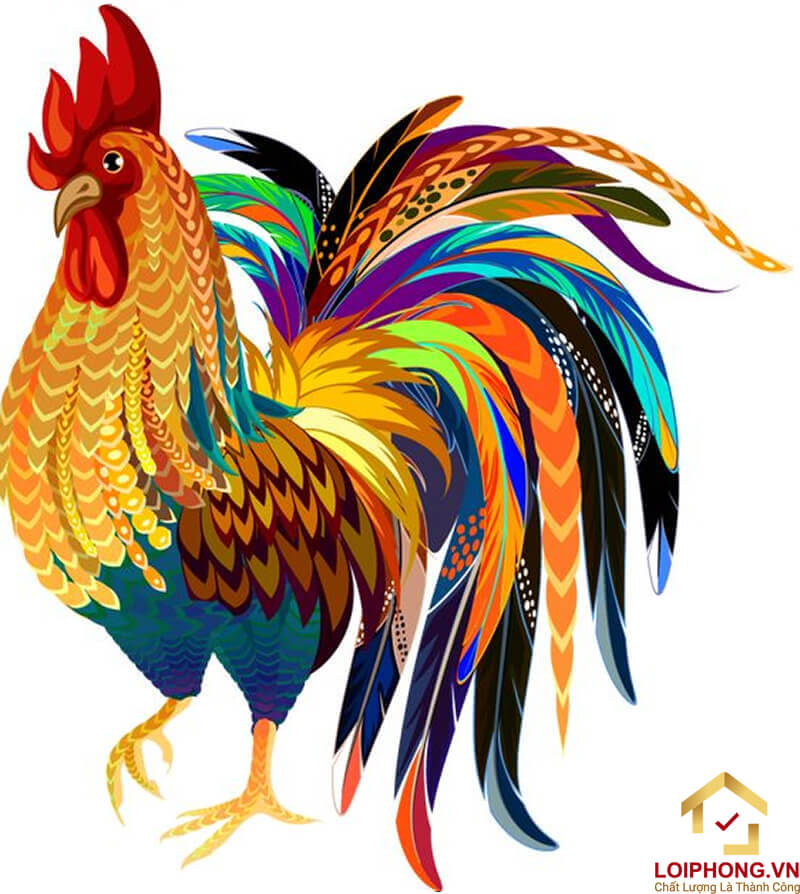 Con gà mang ý nghĩa biểu tượng cho sự thành công và suôn sẻ