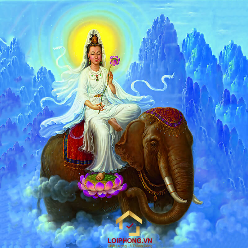 Hình ảnh Phổ Hiền Bồ Tát đẹp số 03