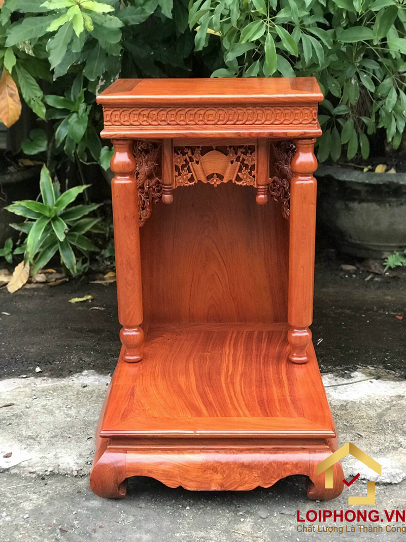 Bàn thờ Ông Địa đẹp mẫu số 19 kích thước 49x59 cm cao 80 cm