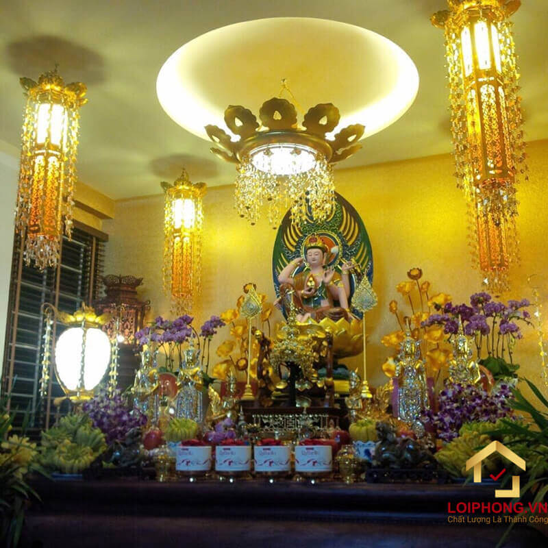 Liên hệ Lôi Phong để được mua đèn trần cho phòng thờ chất lượng nhất