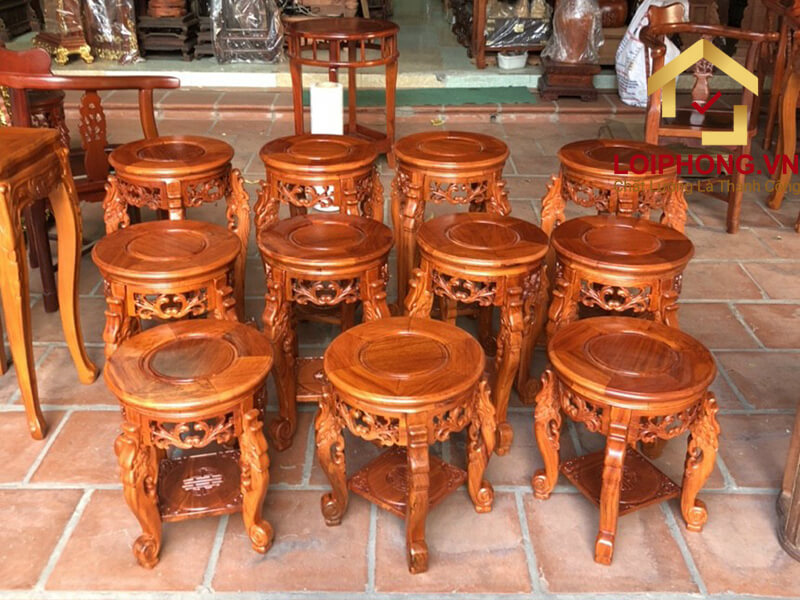Chọn mua đôn gỗ tròn giá rẻ, chất lượng tại cửa hàng Lôi Phong.