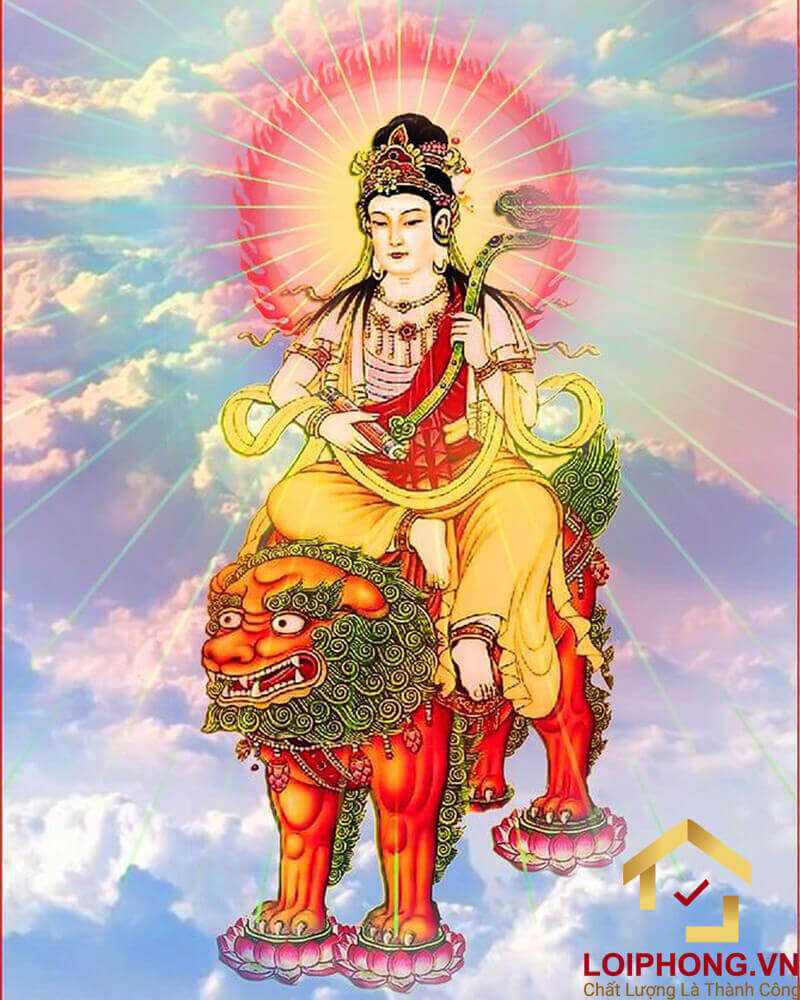Hình ảnh Văn Thù Bồ Tát đẹp số 03