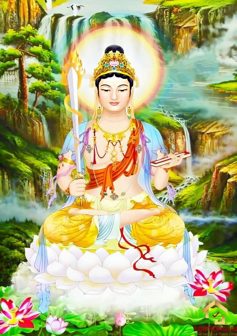 Hình ảnh Văn Thù Bồ Tát đẹp số 08