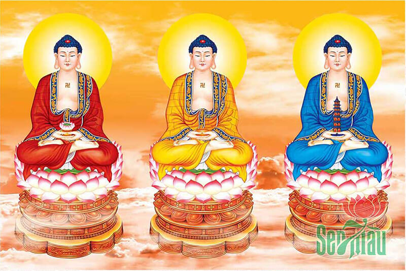 Hình ảnh Tam Thế Phật đẹp số 10