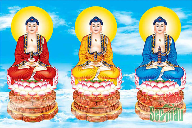 Hình ảnh Tam Thế Phật đẹp số 12