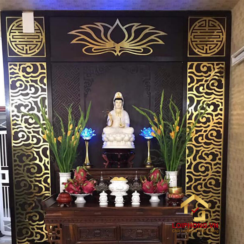 Đồ cúng trên bàn thờ Phật Quan Âm thường là đồ chay, không cần cầu kỳ