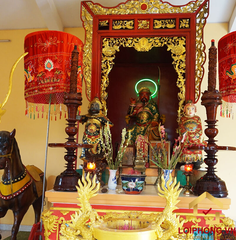Cách lập bàn thờ Quan Công trong nhà