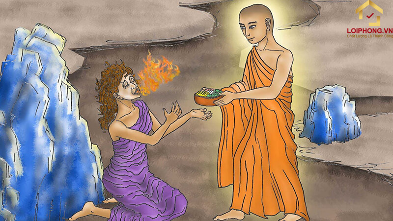 Câu chuyện muốn minh hoạ cho khái niệm Karma ở trong Phật Giáo