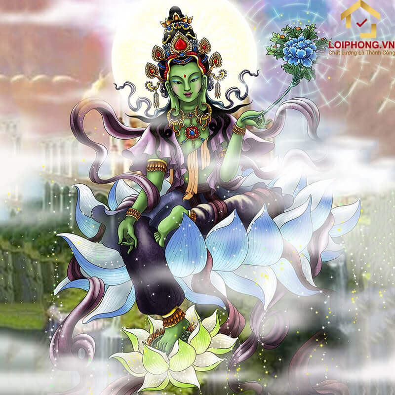 Lợi ích khi niệm thần chú Tara Xanh Om Tare Tuttare Ture Soha