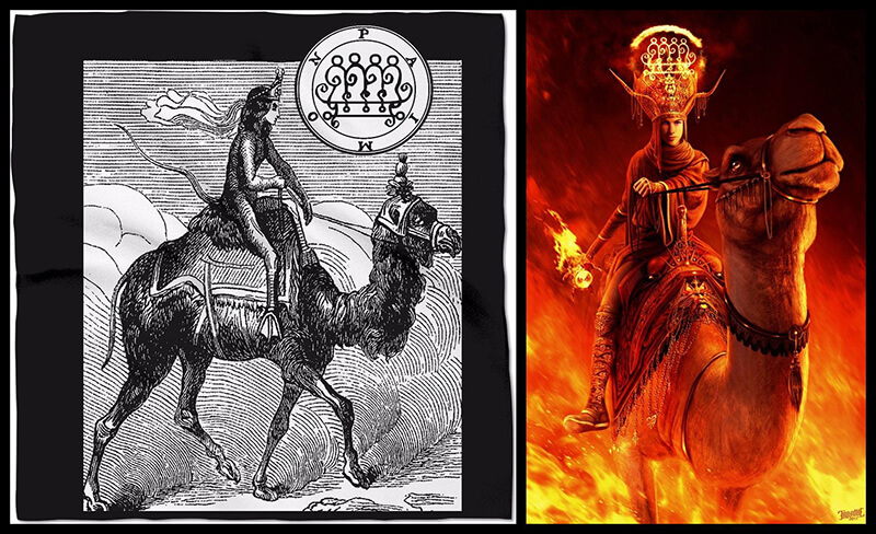 Paimon dẫn dắt nhiều quân đoàn quỷ dưới địa ngục