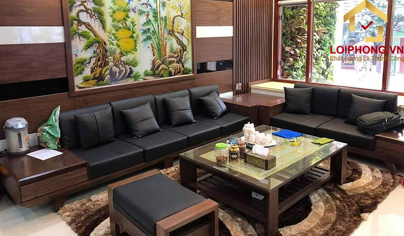 Mẫu Sofa gỗ số 11