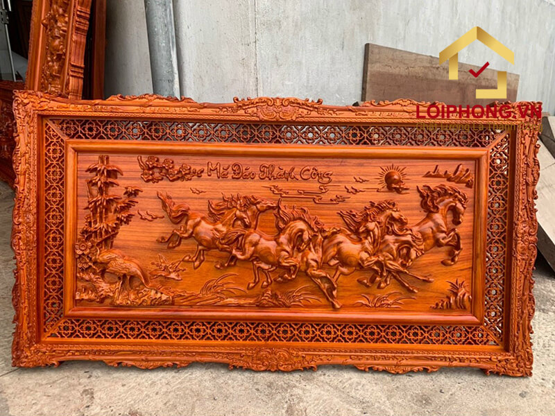 Mua tranh gỗ Mã Đáo Thành Công tại Lôi Phong để đảm bảo chất lượng tốt nhất