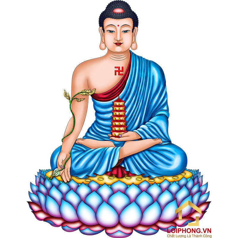  Tranh Phật Dược Sư đẹp mẫu số 06