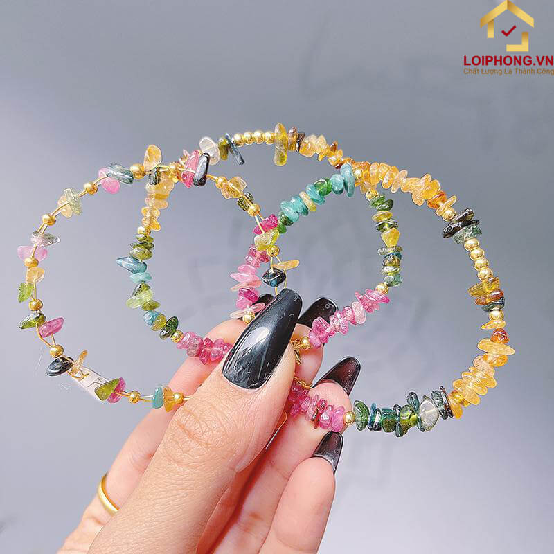 Vòng đá Tourmaline mẫu số 01