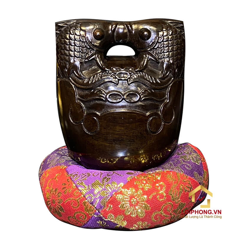 Mõ hình cá cao cấp gỗ mun kích thước 3.5 inch – 6 inch