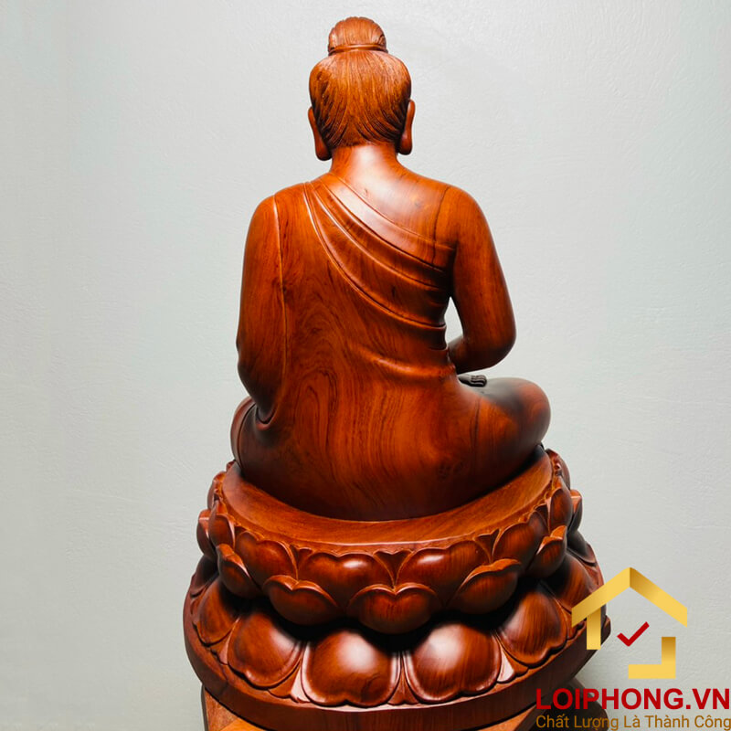 Tượng Phật Thích Ca tịnh tâm kích thước 50x36x30 cm