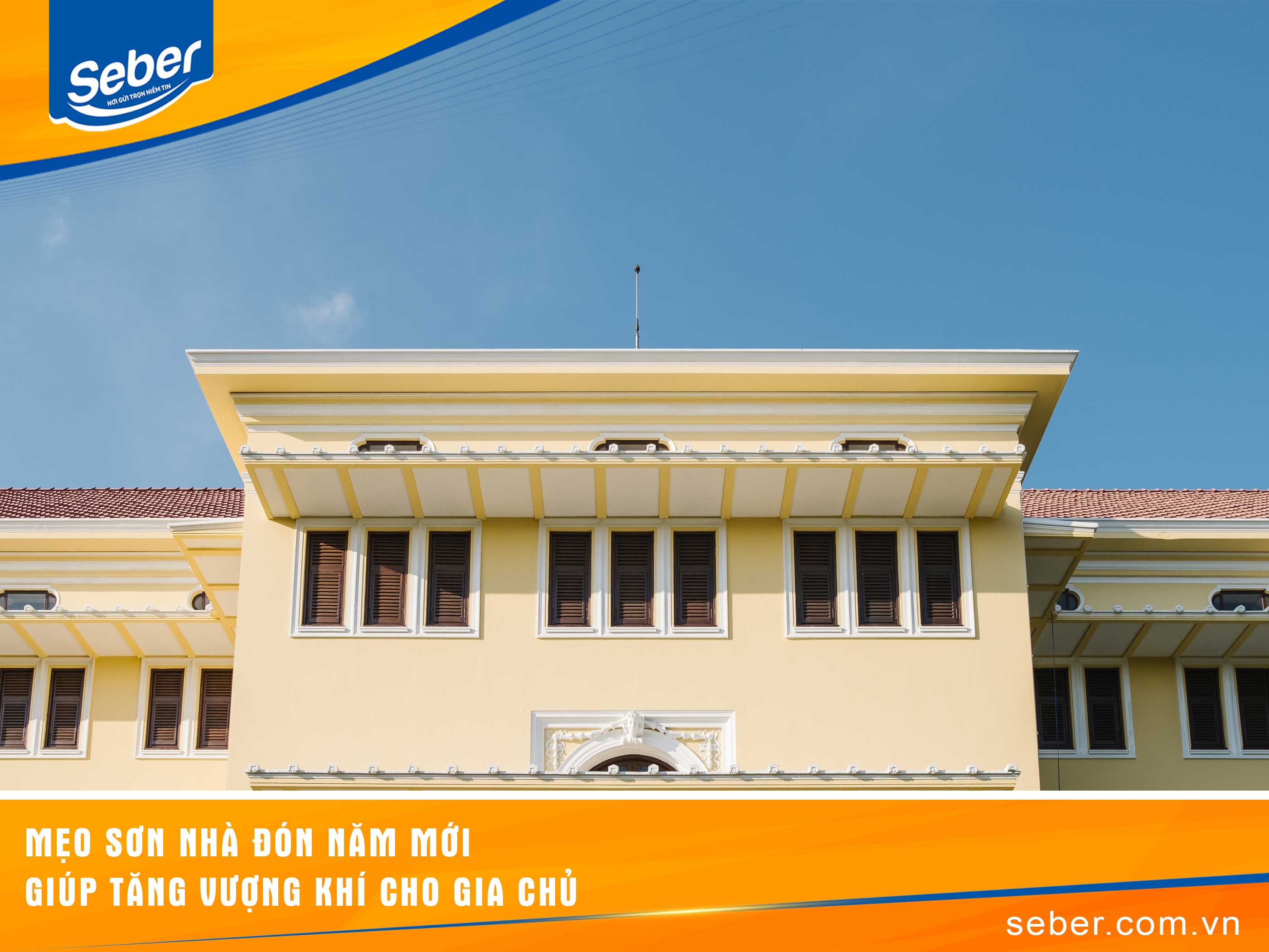 MẸO SƠN NHÀ ĐÓN NĂM MỚI GIÚP TĂNG VƯỢNG KHÍ CHO GIA CHỦ