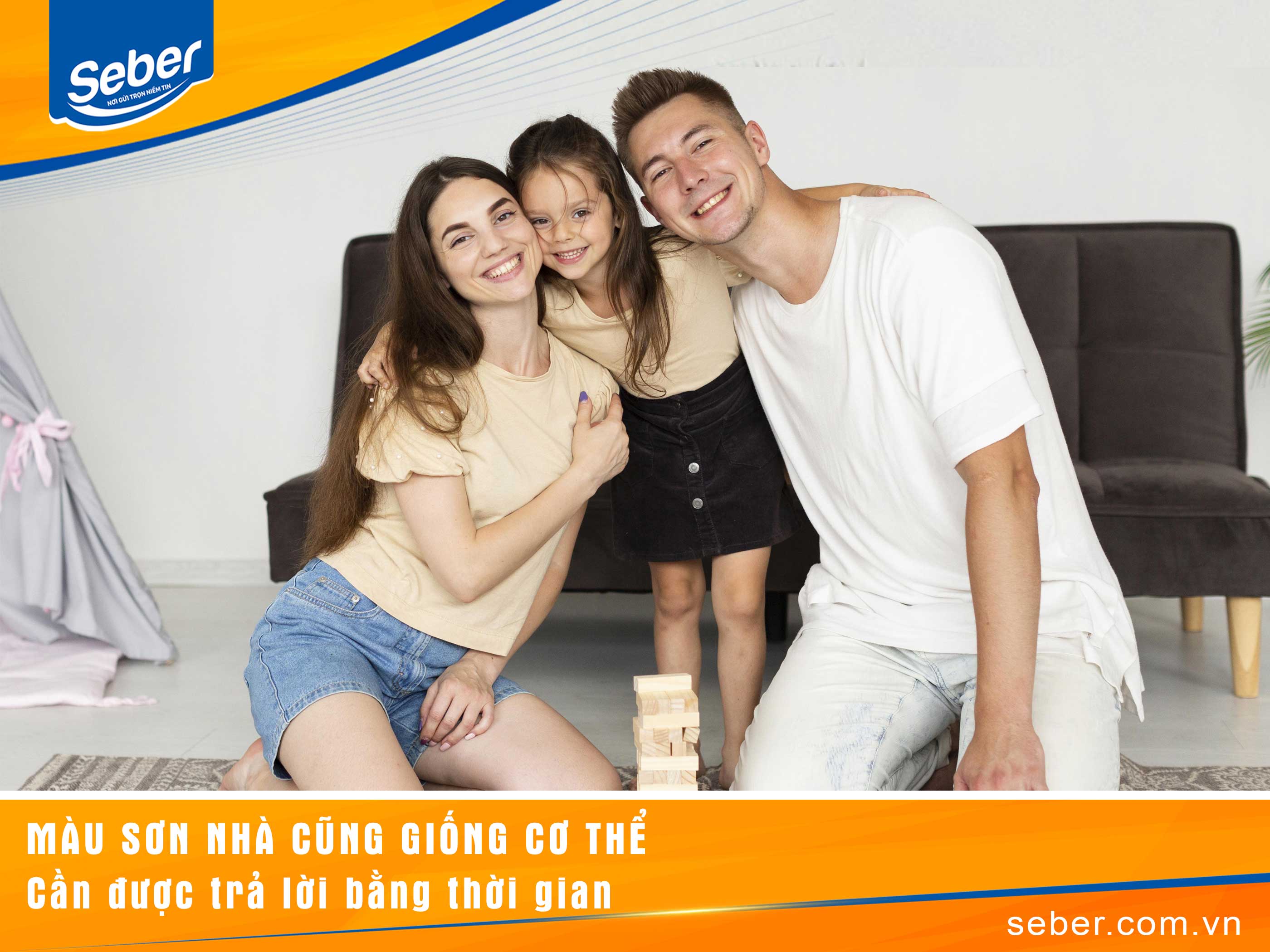 Màu Sơn Nhà Cũng Giống Như Cơ Thể – Cần Được Trả Lời Bằng Thời Gian