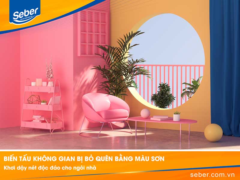 Biến Tấu Không Gian Bị Bỏ Quên Bằng Màu Sơn – Khơi Dậy Nét Độc Đáo Cho Ngôi Nhà