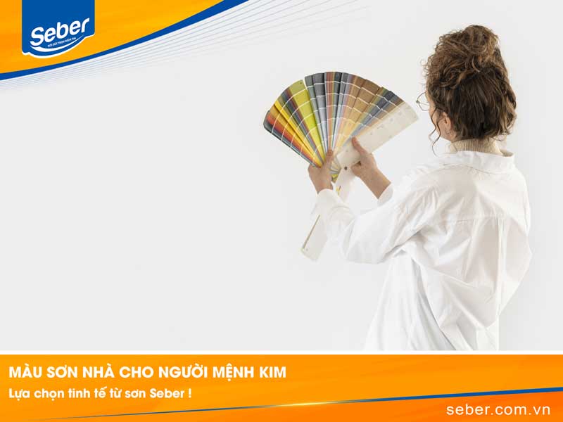 Màu Sơn Nhà Đẹp Cho Người Mệnh Kim - Lựa Chọn Tinh Tế Từ Sơn SEBER