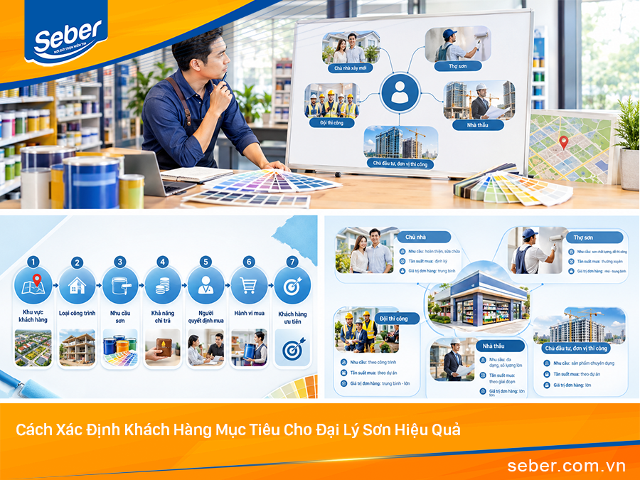 Cách Xác Định Khách Hàng Mục Tiêu Cho Đại Lý Sơn Hiệu Quả