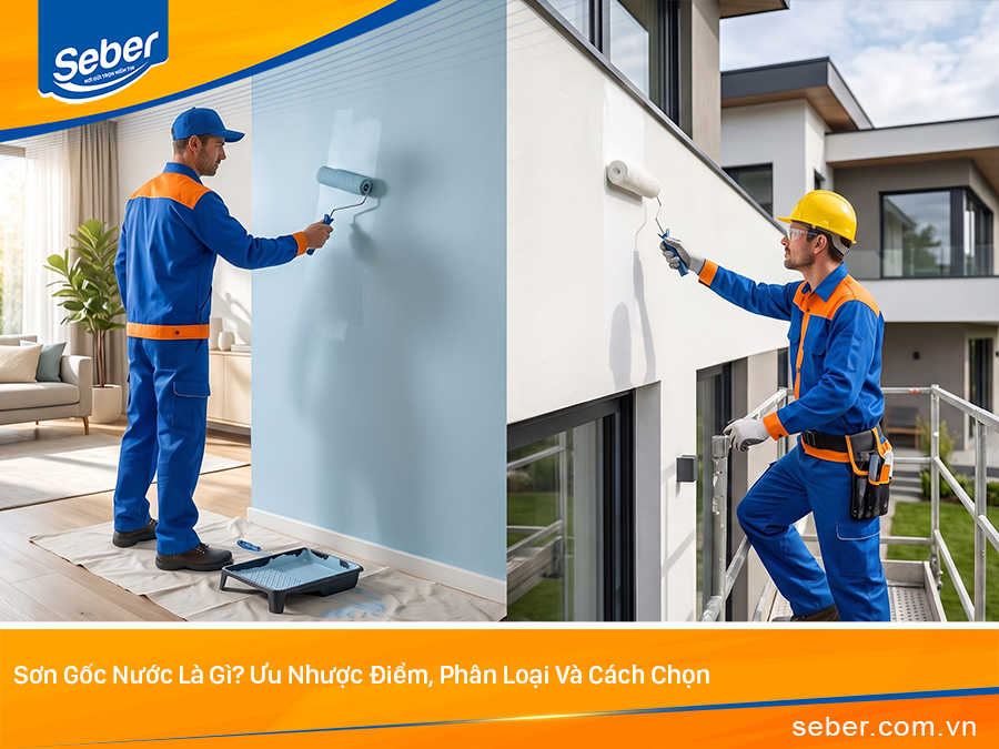 Sơn Gốc Nước Là Gì? Ưu Nhược Điểm, Phân Loại Và Cách Chọn