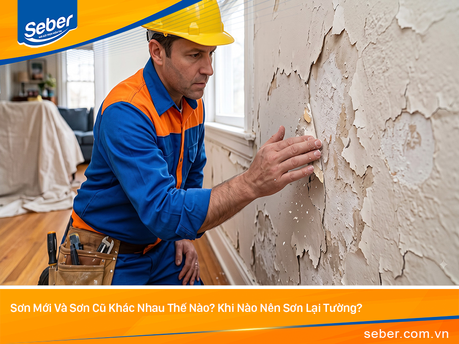 Sơn Mới Và Sơn Cũ Khác Nhau Thế Nào? Khi Nào Nên Sơn Lại Tường?