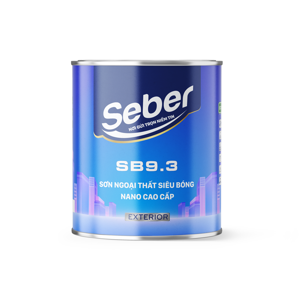 SƠN NGOẠI THẤT SIÊU BÓNG NANO CAO CẤP SB9.3