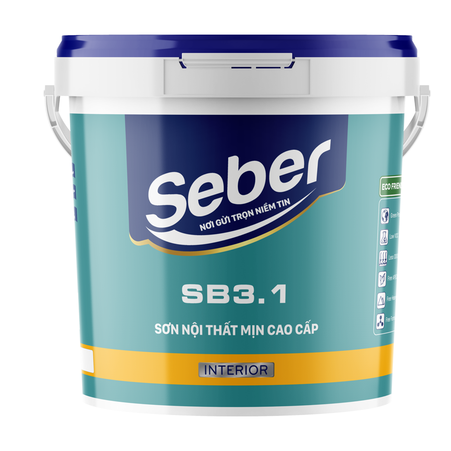 SƠN NỘI THẤT MỊN CAO CẤP SB3.1
