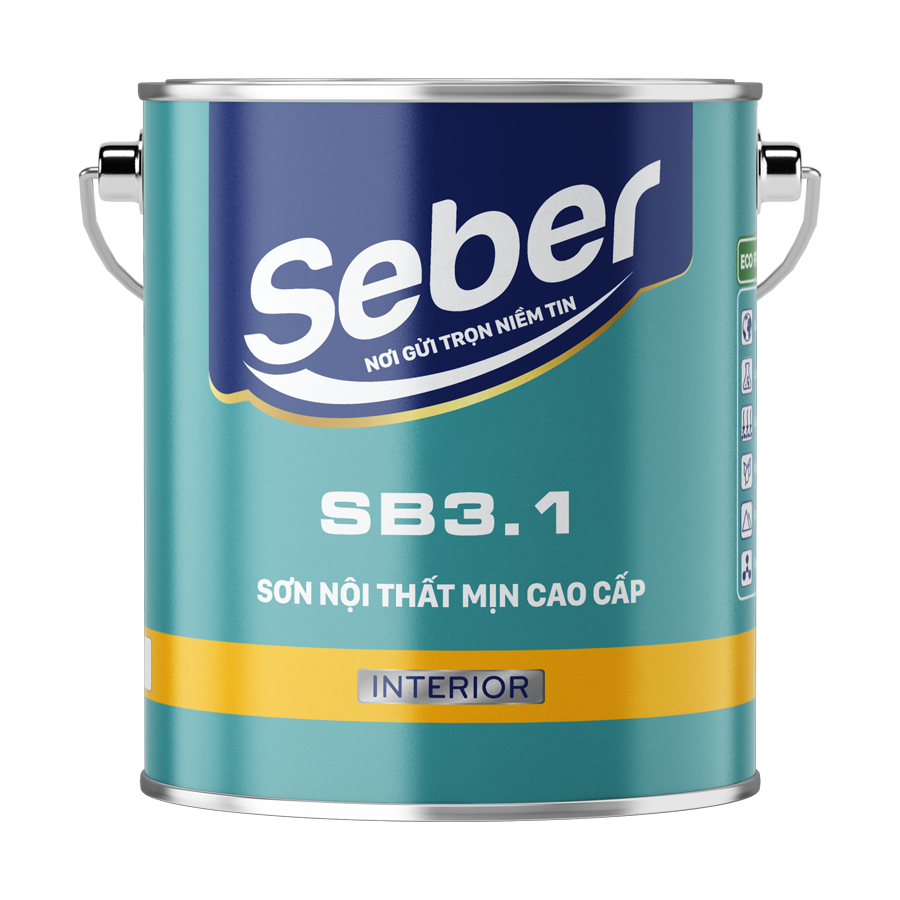 SƠN NỘI THẤT MỊN CAO CẤP SB3.1
