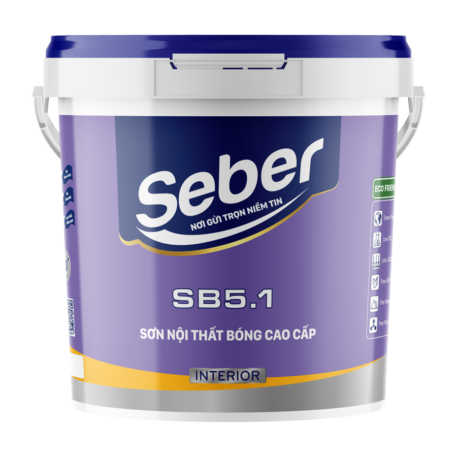 SƠN NỘI THẤT BÓNG SB5.1