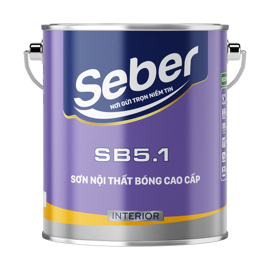SƠN NỘI THẤT BÓNG SB5.1