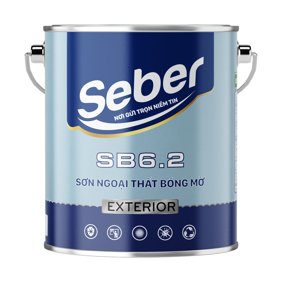 SƠN NGOẠI THẤT BÓNG MỜ SB6.2