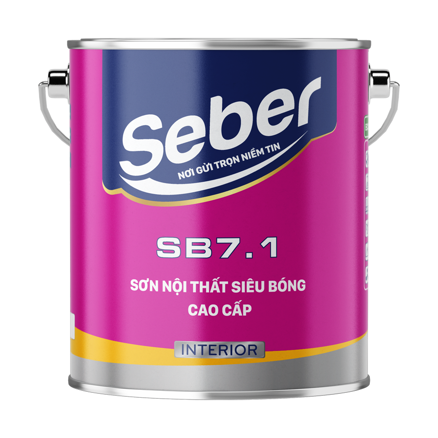 SƠN NỘI THẤT SIÊU BÓNG SB7.1