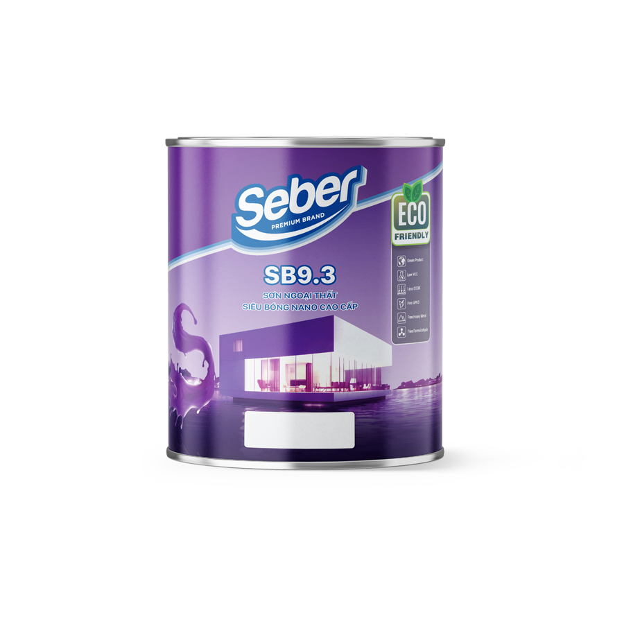 SƠN NGOẠI THẤT SIÊU BÓNG NANO CAO CẤP SB9.3