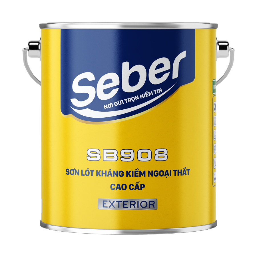 SƠN LÓT KHÁNG KIỀM NGOẠI THẤT CAO CẤP SB908