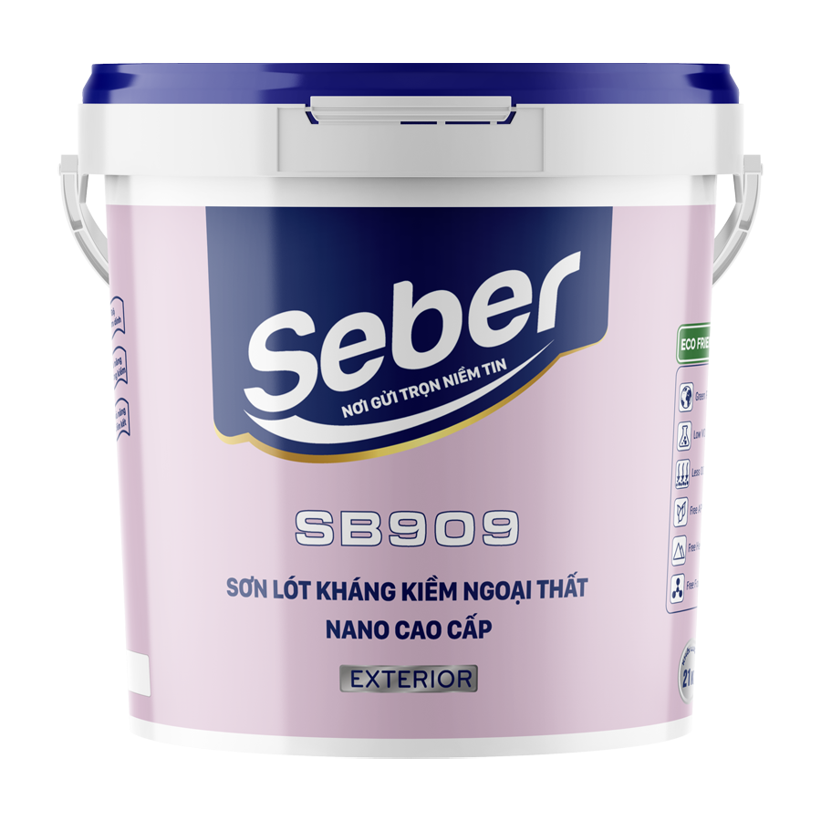 SƠN LÓT KHÁNG KIỀM NGOẠI THẤT CAO CẤP SB909