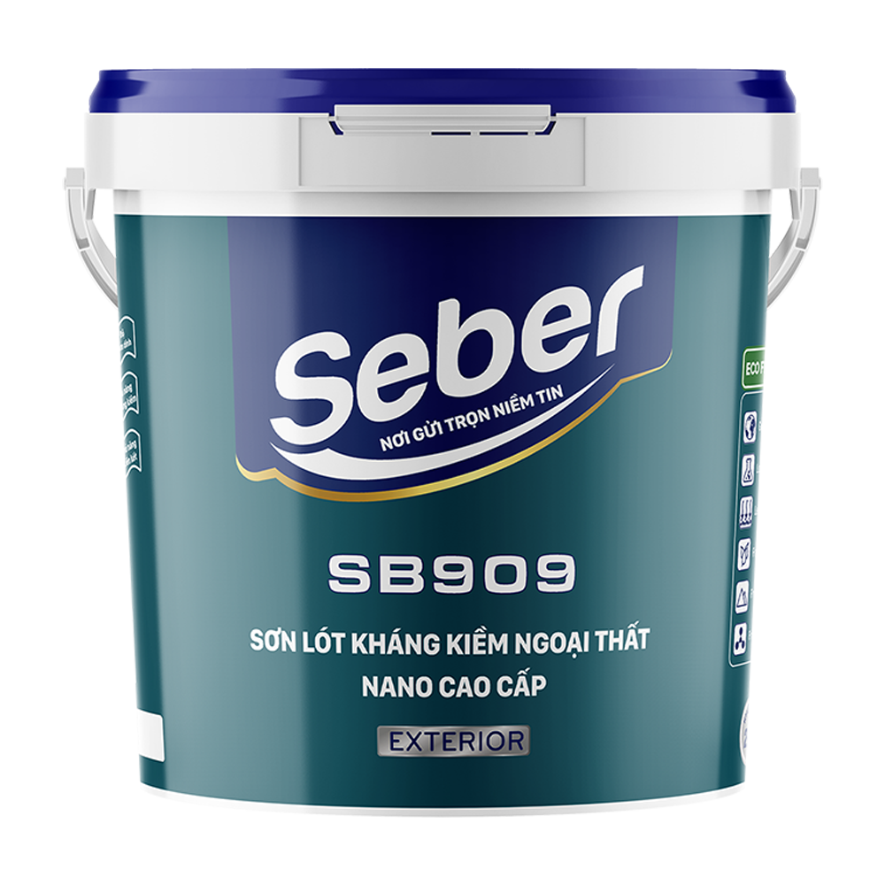 SƠN LÓT KHÁNG KIỀM NGOẠI THẤT CAO CẤP SB909