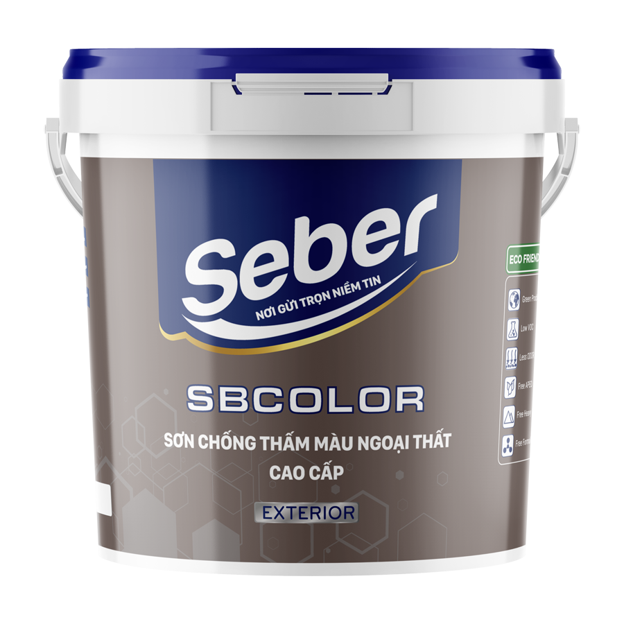SƠN CHỐNG THẤM MÀU SBCOLOR