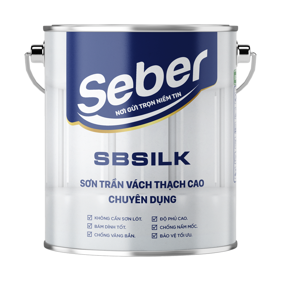 SƠN TRẦN VÁCH THẠCH CAO SBSILK