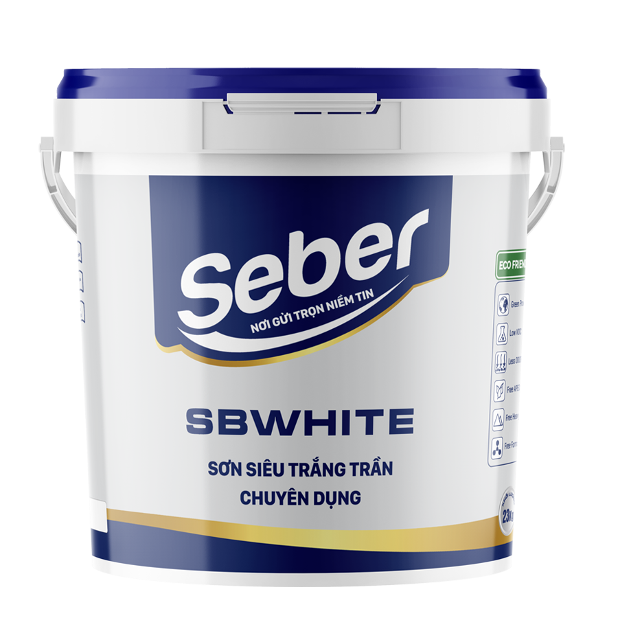 SƠN SIÊU TRẮNG TRẦN SBWHITE