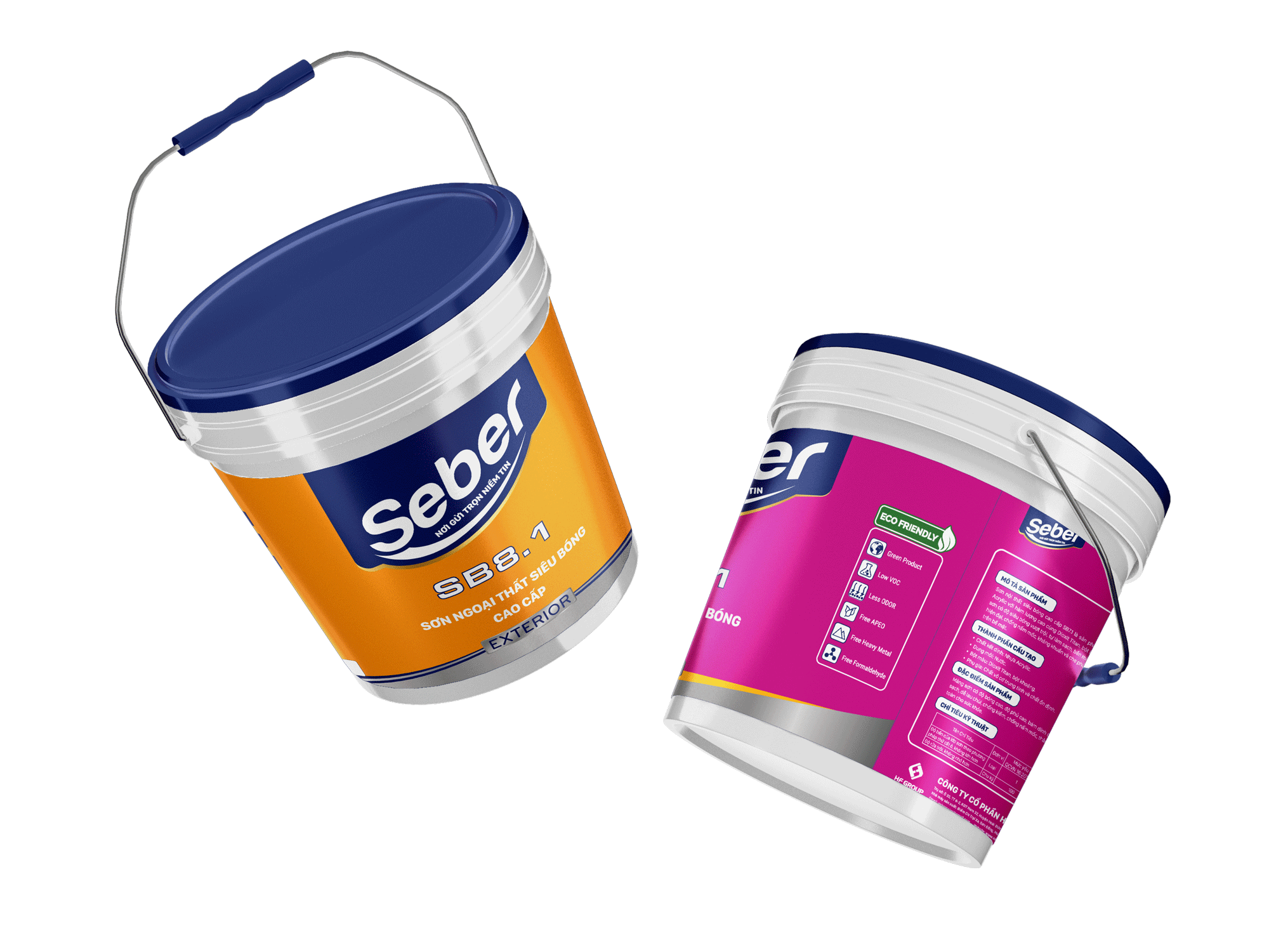 Sơn Seber Thuộc HF GROUP