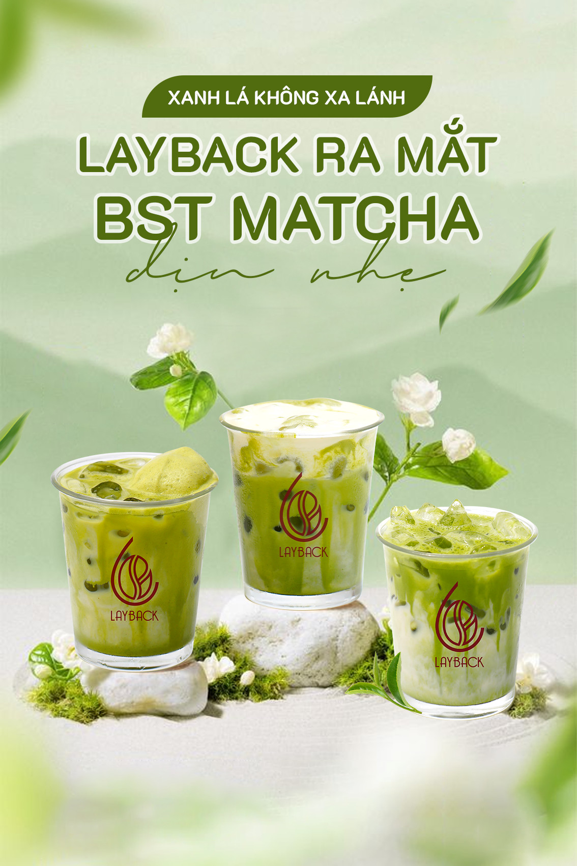 LAYBACK RA MẮT BST MATCHA DỊU NHẸ