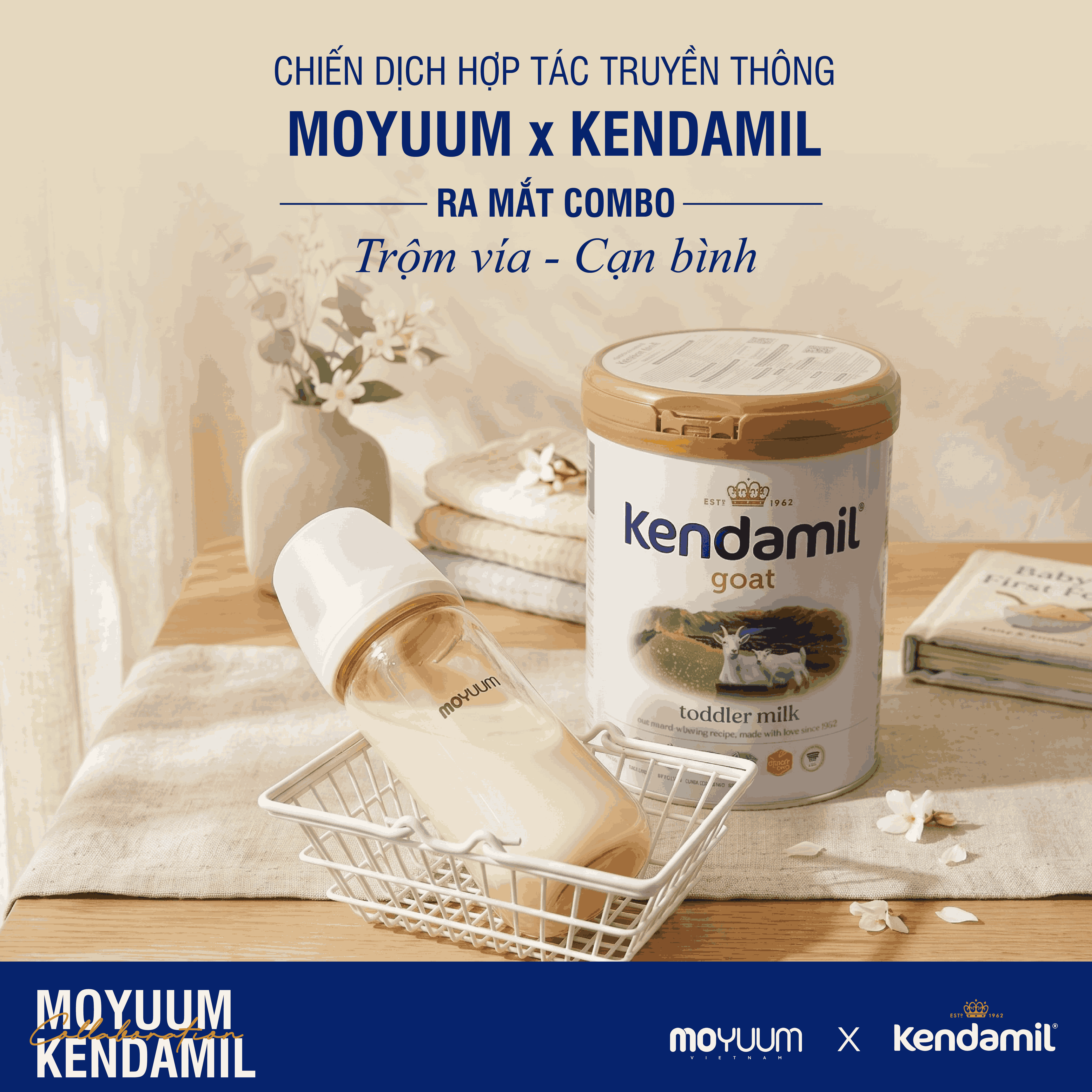 Moyuum Vietnam x Kendamil: Sự đồng điệu tinh tế trong từng khoảnh khắc lớn khôn
