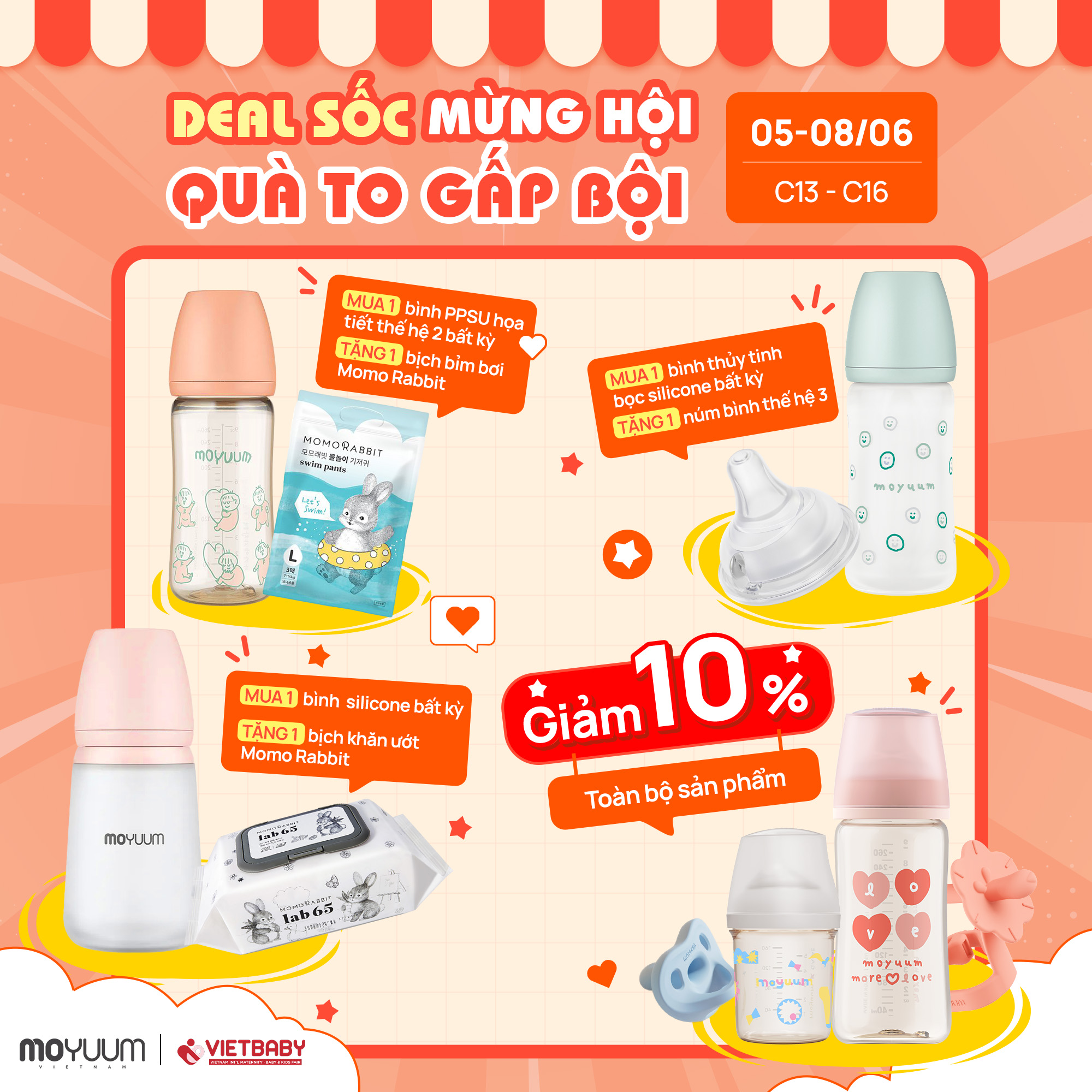 Chương trình ưu đãi đặc biệt từ Moyuum Vietnam tại Triển lãm Vietbaby Fair 2025