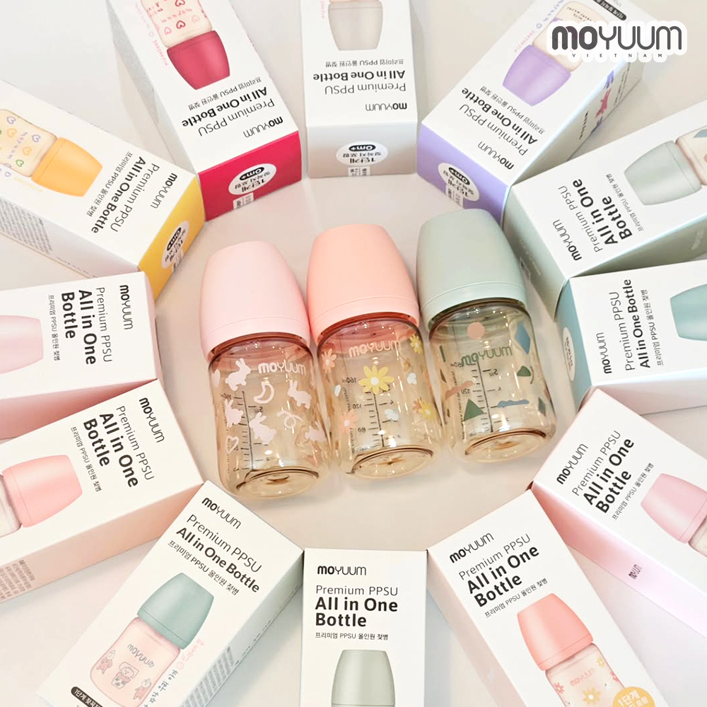 Điểm danh những dòng bình sữa đình đám hiện nay của Moyuum 