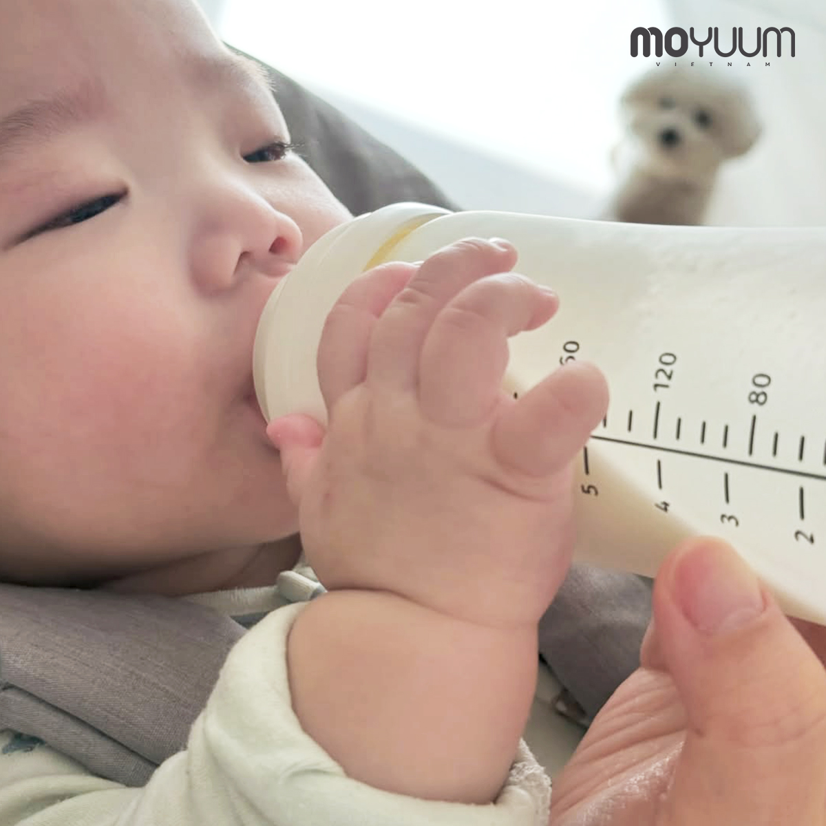 So sánh núm bình Real-Fit và Natural-Fit của Moyuum 